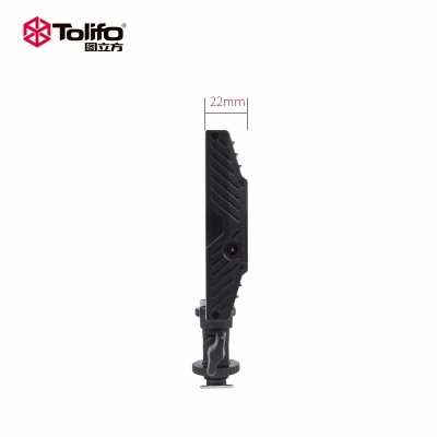 Tolifo圖立方PT-15B PRO魅影LED攝像補光機頂燈雙調(diào)光