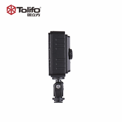 Tolifo圖立方PT-160S機頂補光燈LED攝像燈單調(diào)光