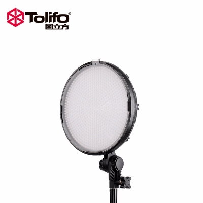 Tolifo圖立方PT-800S魅影LED攝像補光燈50W單調(diào)光