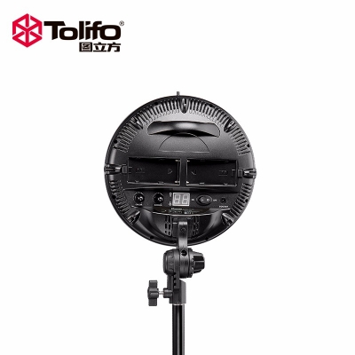 Tolifo圖立方PT-800S魅影LED攝像補光燈50W單調(diào)光