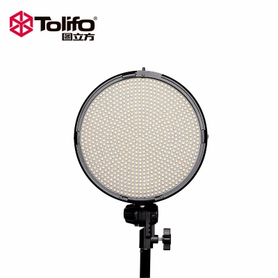 Tolifo圖立方PT-800S魅影LED攝像補光燈50W單調(diào)光