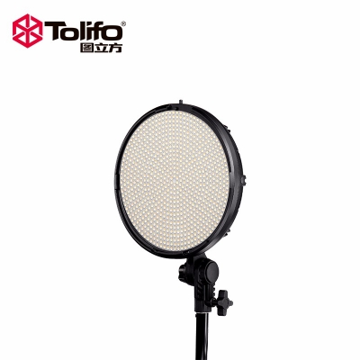 Tolifo圖立方PT-800S魅影LED攝像補光燈50W單調(diào)光